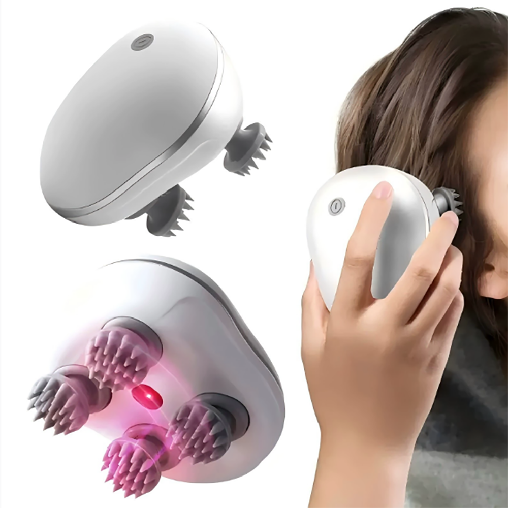 Electric Scalp Head Massager – Deep Relaxation, Hair Growth & Stress Relief Wireless Massager