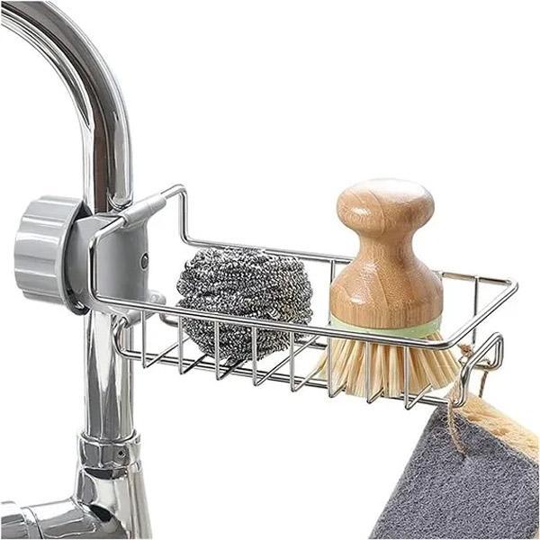 Stainless Steel Hanging Basket for Kitchen Faucet