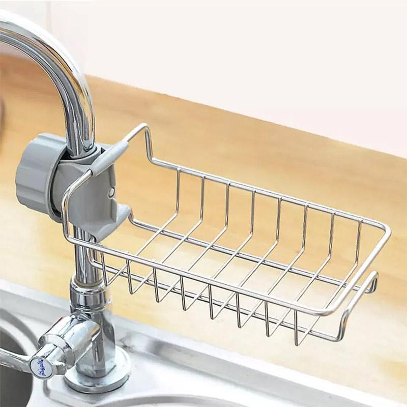 Stainless Steel Hanging Basket for Kitchen Faucet