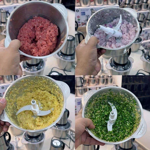 Electric Meat Grinder 3 Liter Chopper – Multi Function Food Processor