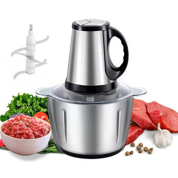 Electric Meat Grinder 3 Liter Chopper – Multi Function Food Processor