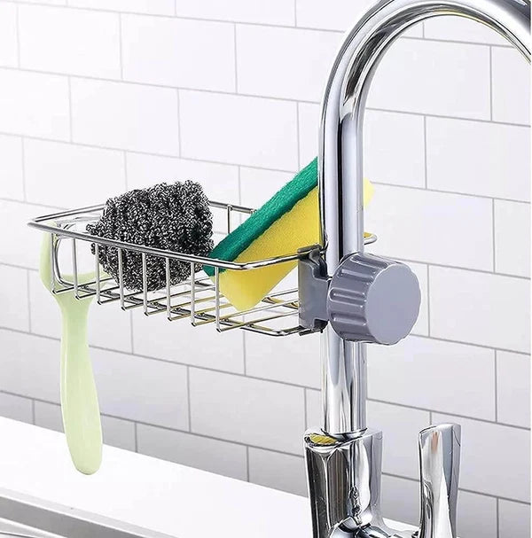 Stainless Steel Hanging Basket for Kitchen Faucet