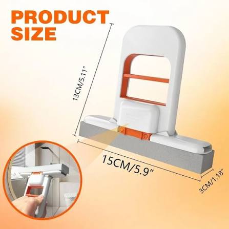 Mini Foldable Mop | Portable Handheld Sponge Mop for Kitchen, Bathroom & Glass Cleaning